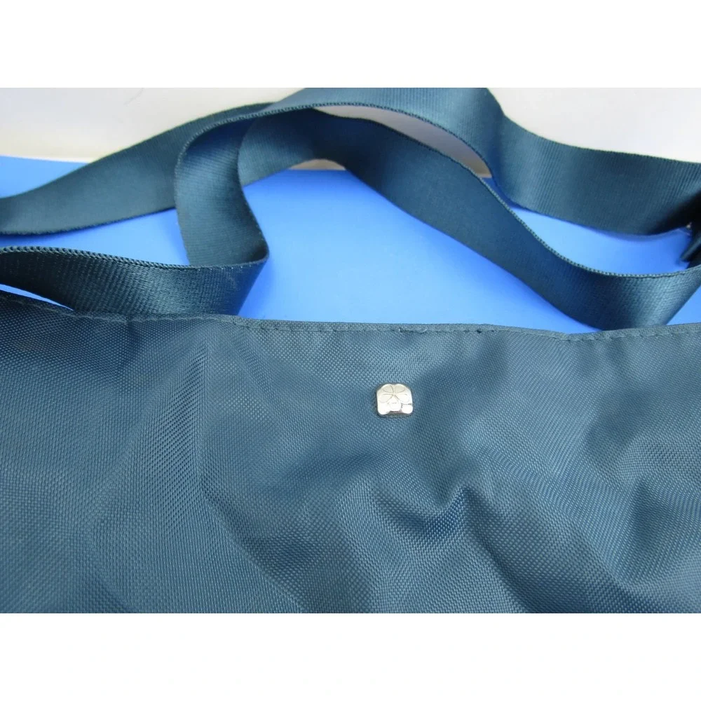 Mosey Baggallini Teal Blue Tote Bag Organizer Crossbody Nylon Women